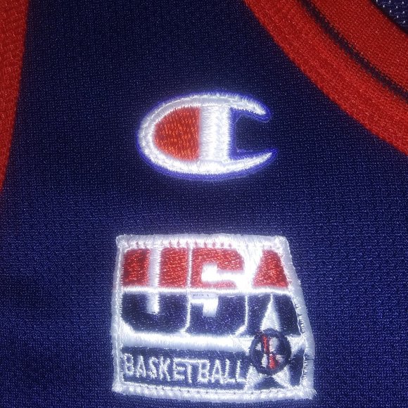 96 Glenn Robinson Team USA Olympic Jersey by Champ - Picture 3 of 9